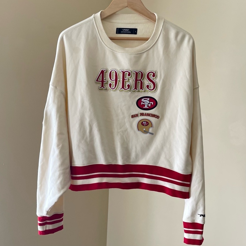 NFL San Francisco 49ERS Retro Classic Women’s Crewneck - Picture 2 of 9